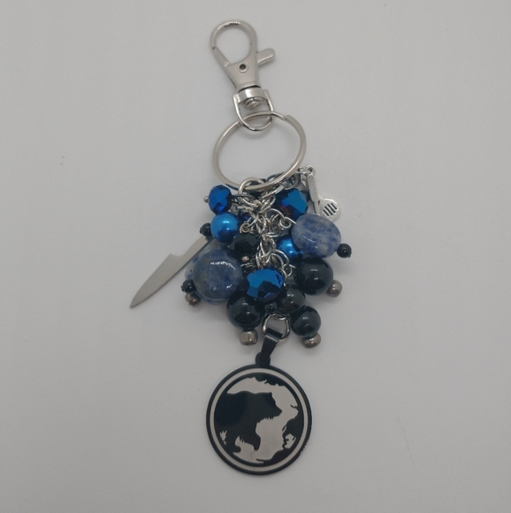 The Bear TV Show FX Hulu Series Keychain Purse Charm Chef Cooking Handmade OOAK - Picture 6 of 8